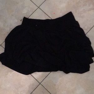 Black skirt